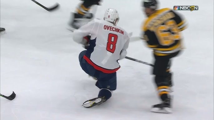 Trent Frederic dropped his gloves to fight Alex Ovechkin. Ovi was