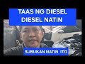 DAHIL SA TAAS NG FUEL KAYA PURO HEAVY PMS MUNA TAYO,MALAKING BAWAS SA KUNSUMO NG DIESEL