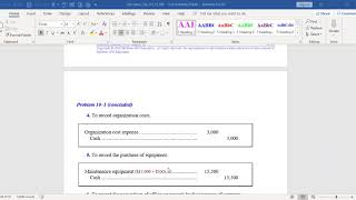 ACC 211 Chapter 10 problems ldunn fa19
