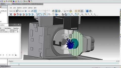 DMU50 5 Axis Sinumerik 840D Solidcam postprocessor