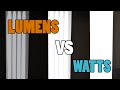 Difference Between Lumens and Watts? - THE BRIGHTNESS OF LIGHTS