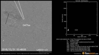 A Non Earth directed CME at 2016-12-30 23:48:00 UTC