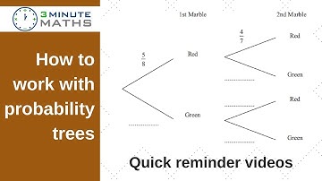How to use a tree diagram to solve probability - GCSE question level 5