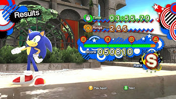 Sonic Generations Unleashed Project Rooftop Run S Rank (4K 60FPS)