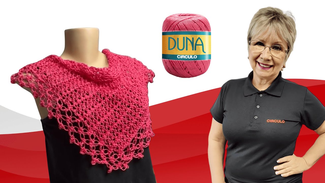 LENÇO DUNA DE TRICÔ COM VITORIA QUINTAL