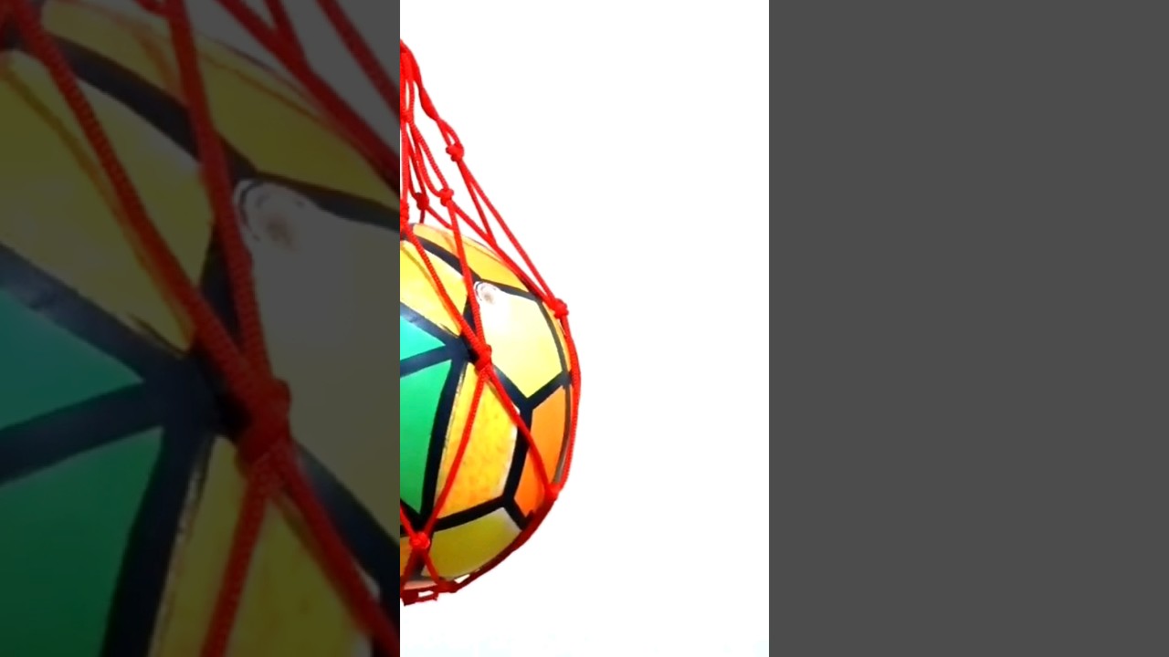 cara membuat jaring bola 