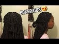 I DIY'd MY OWN BOXBRAIDS 😱😍 | Simply Tink