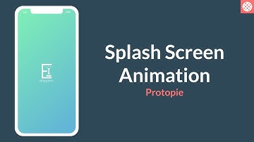 Splash Screen Animation | Protopie & Adobe XD