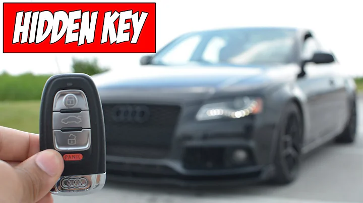 Starting Your Audi A4 B8 | Secret Key 🤫