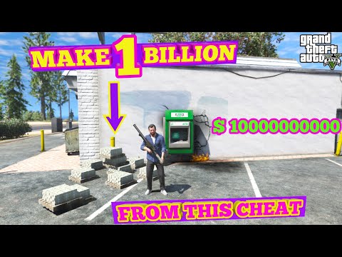Gta V Unlimited Money Cheat | Make Billions From This Money Glitch