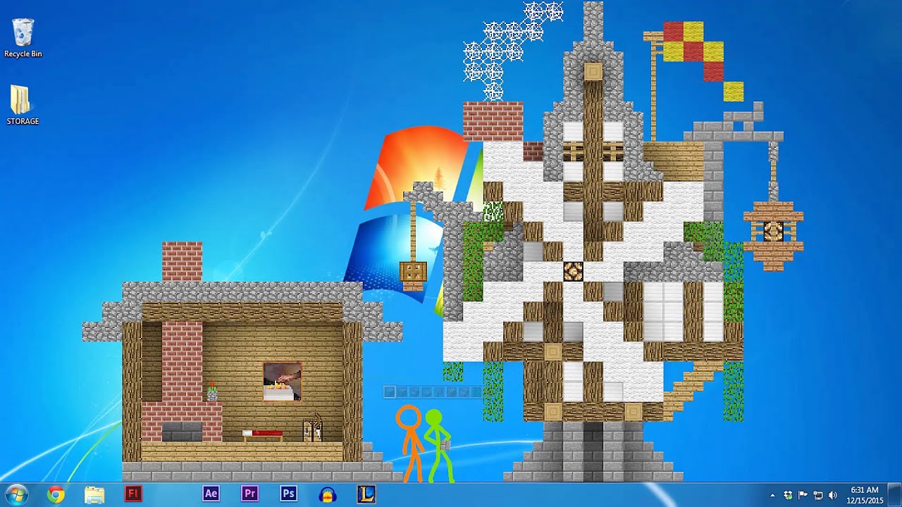 Alan Becker Animation Vs Minecraft Herobrine - Discover & Share GIFs