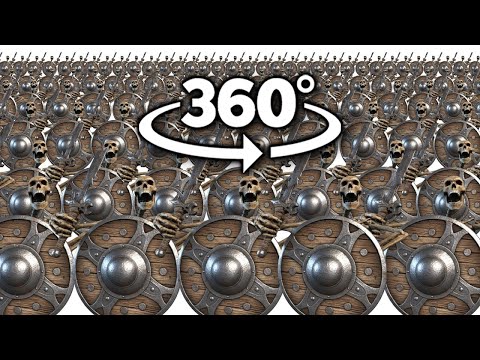 360° VR skeleton banging shield x10000000
