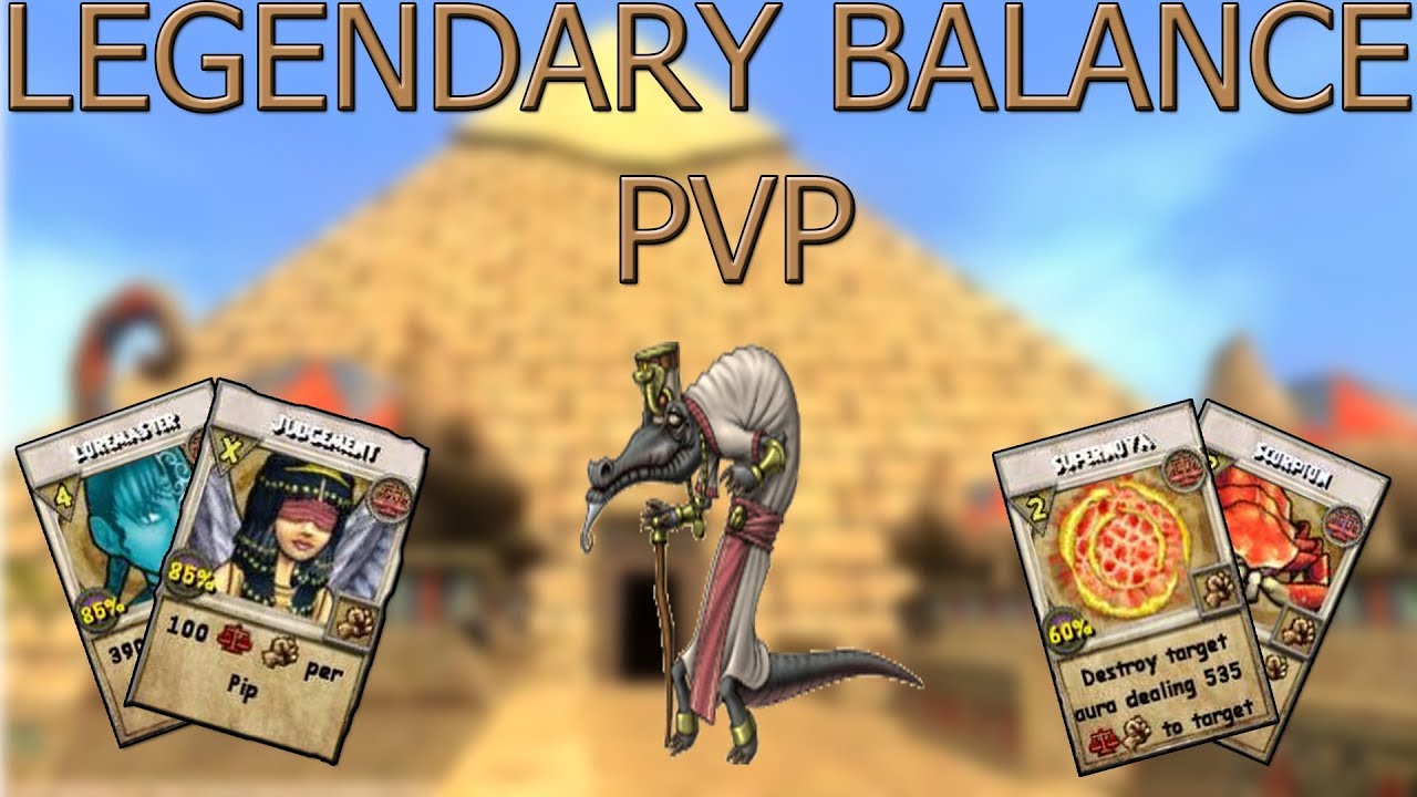 Wizard101 Legendary Balance PVP SHOULD I DO IT???????? YouTube