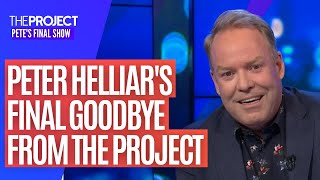 Peter Helliar's Final Goodbye From The Project Desk
