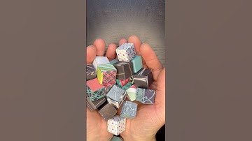 Perfect Paper Cubes Without Glue or Tape | DIY Projects #diy #origami #papercube #craftideas
