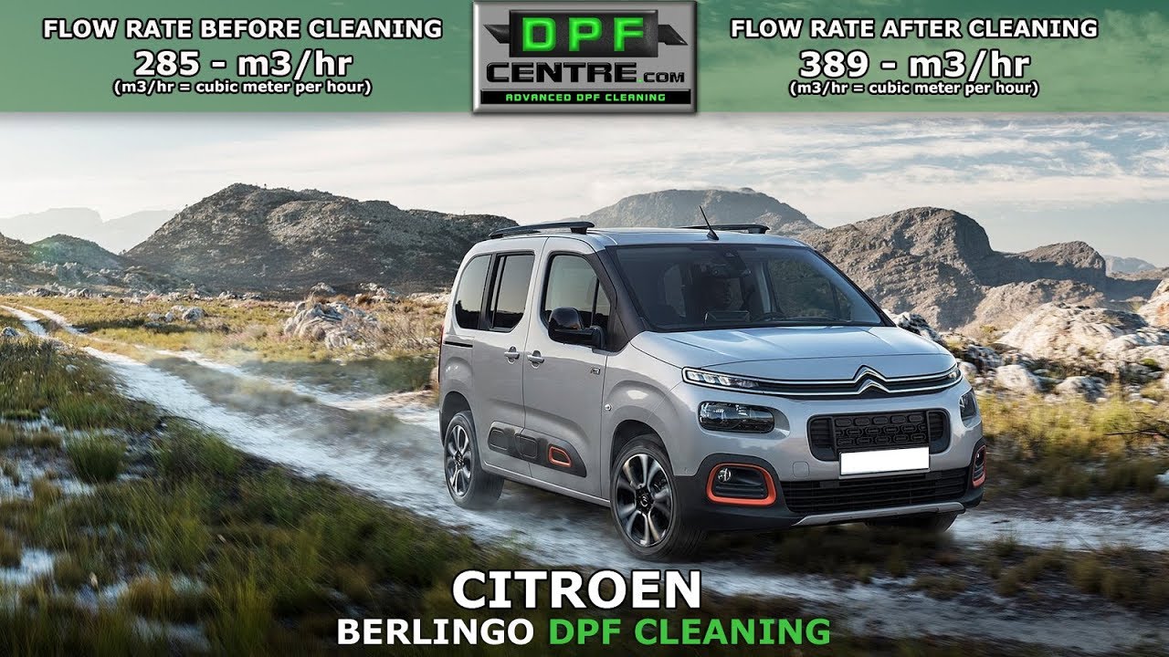 Citroen Berlingo 1.6 Hdi Dpf Cleaning - Youtube