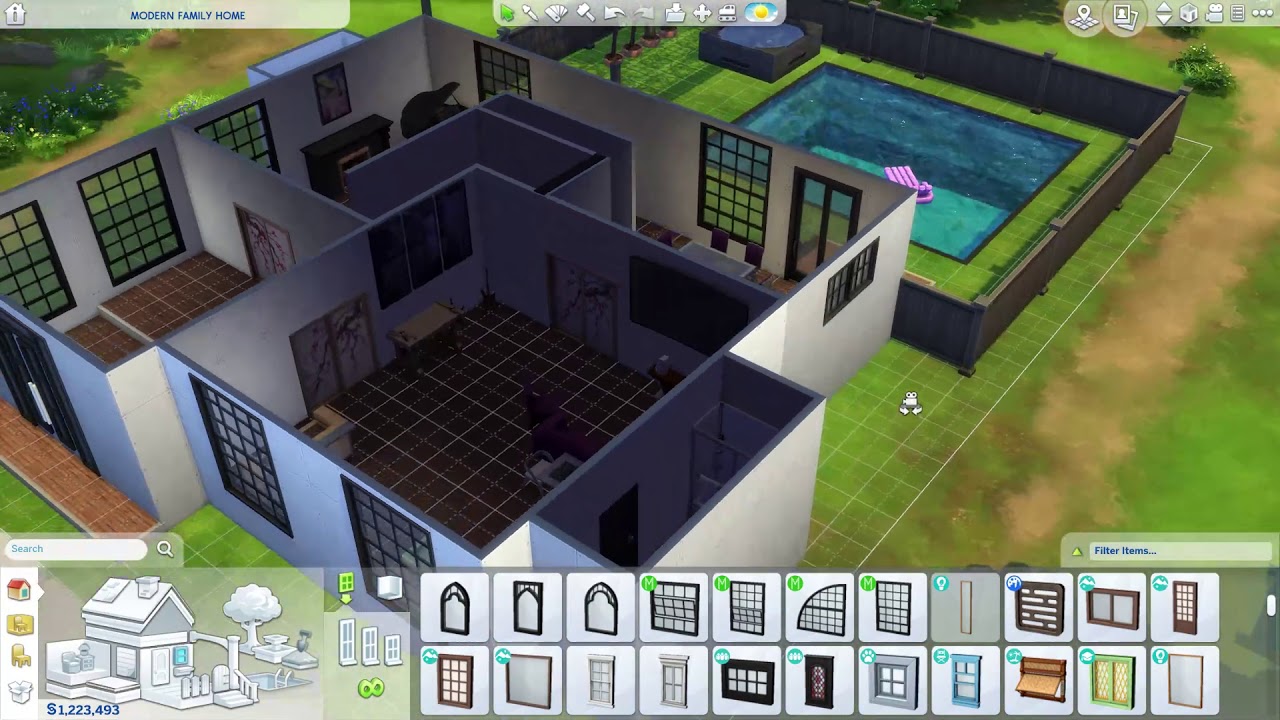 let's play house build - YouTube
