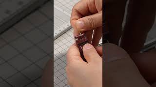 Handcrafted Apple Watchband⌚️ Pro tools enable great work.🛠️