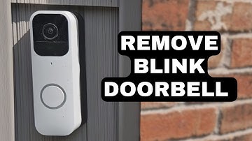 How to Remove Blink Video Doorbell