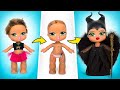 ตุ๊กตาเราไม่เก่าเลย! | เปลี่ยนตุ๊กตา Bratz ตัวเก่าให้กลายเป็น Maleficent ตัวน้อย