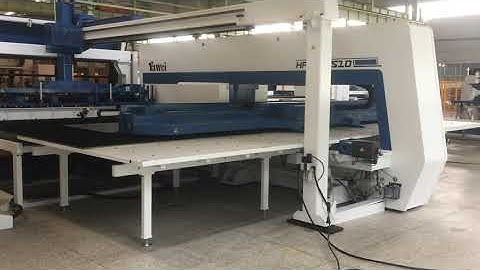 Yawei HPE turret punch with compact L& UL system