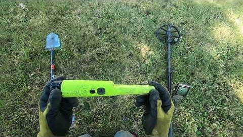 Demonstration why I like the TRX pinpointer.