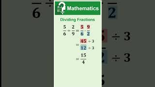 Dividing Fractions #math #maths #mathematics #educ #education #students #review #exam #test