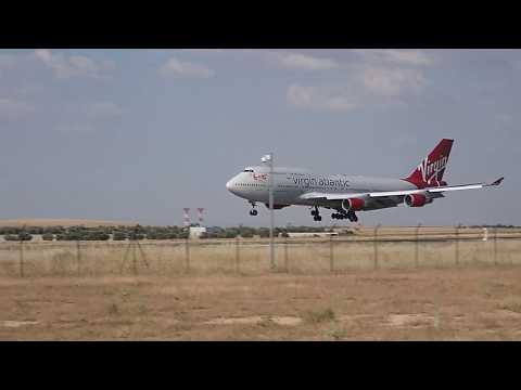 747-400 (G-VGAL) Virgin Atlantic Aeropuerto Ciudad Real CQM