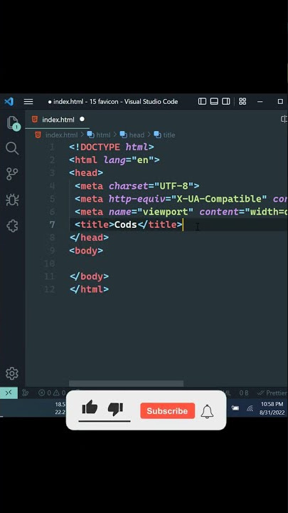 How to add Favicon your website