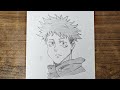 Learn to draw a Yuji Itadori in 14 min. Easy Yuji Itadori Character.