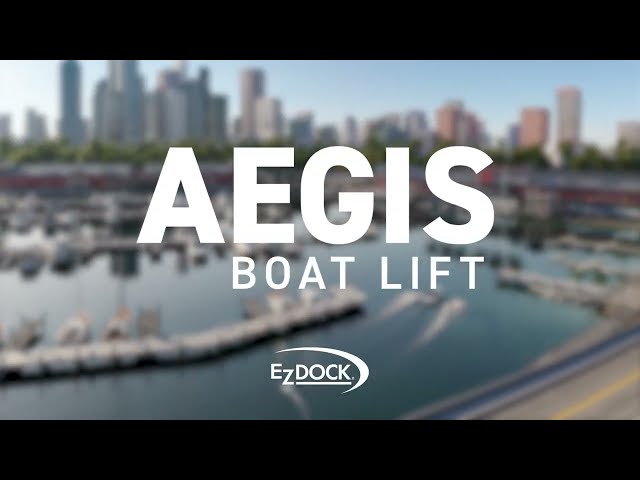 The EZ Dock Aegis™ Boat Lift [Key Features]