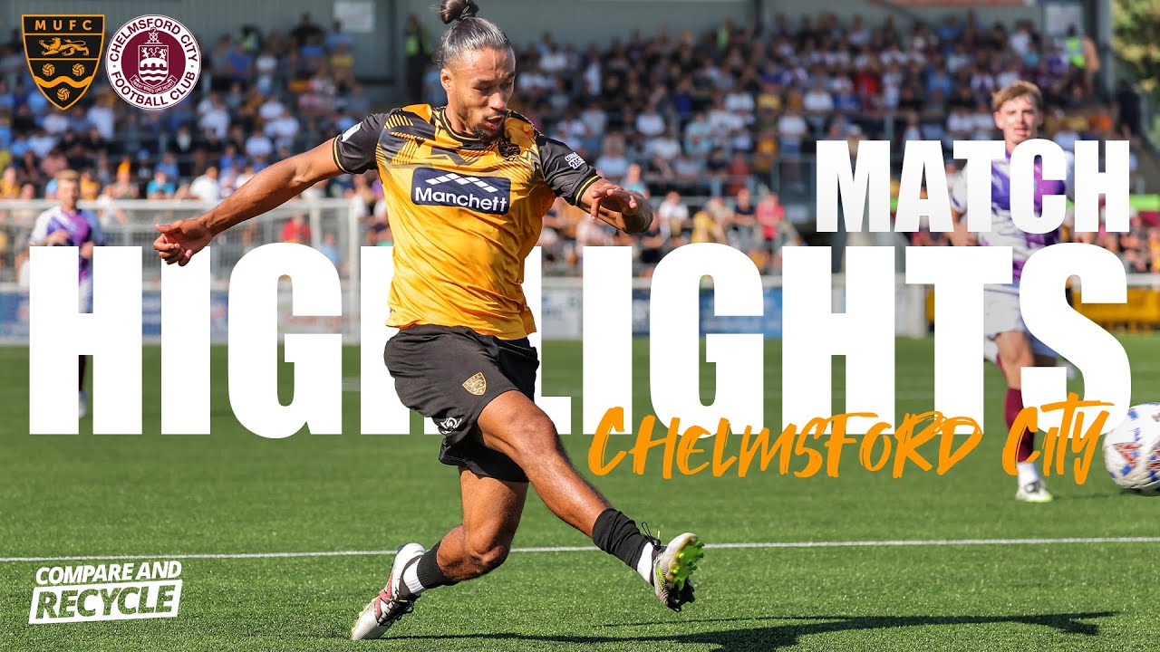 Maidstone United Vs Chelmsford City (25/08/25)