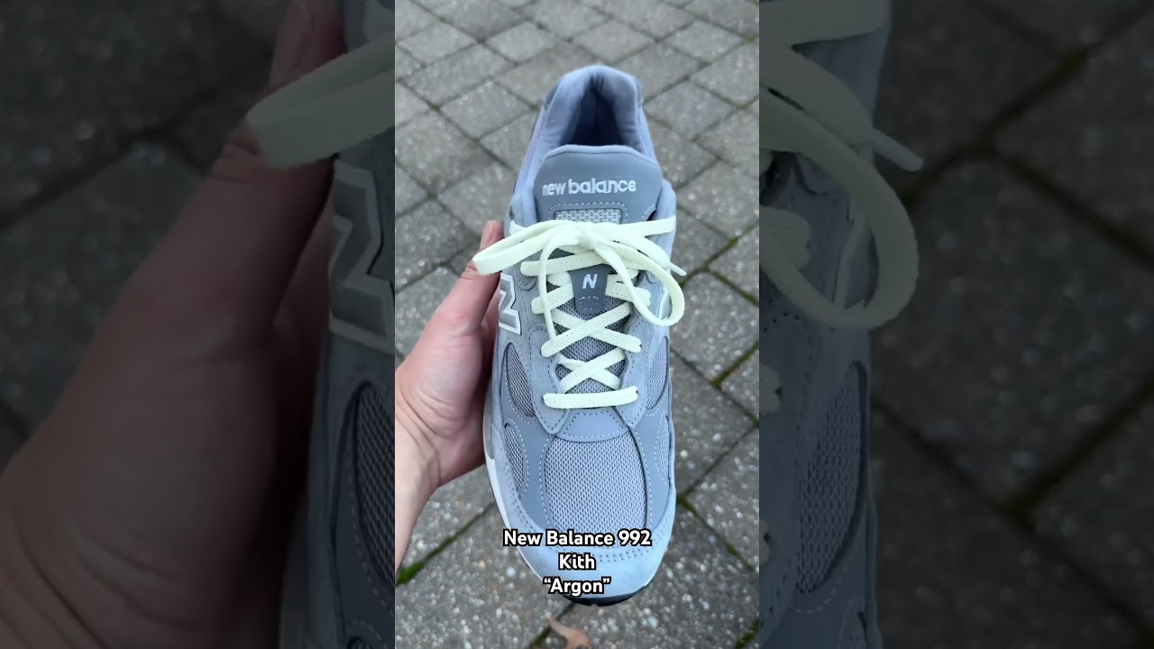 New Balance 992 x Kith “Argon” ‪@newbalance‬ #kith #kith992 - YouTube