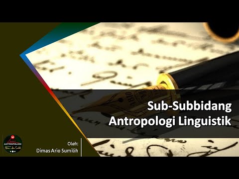 03. Subbidang Antropologi Linguistik