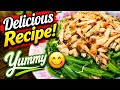របៀបធ្វើម្ហូបមាន់ស្ពៃខៀវ បែបប្ហូបការ #newrecipe #cookingfood #foodie #yummyfood #eating #cook 