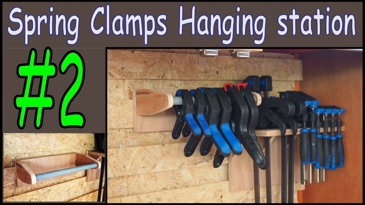 Spring Clamps Hanging Station#2  (ที่แขวน สปริงแคลมป์)