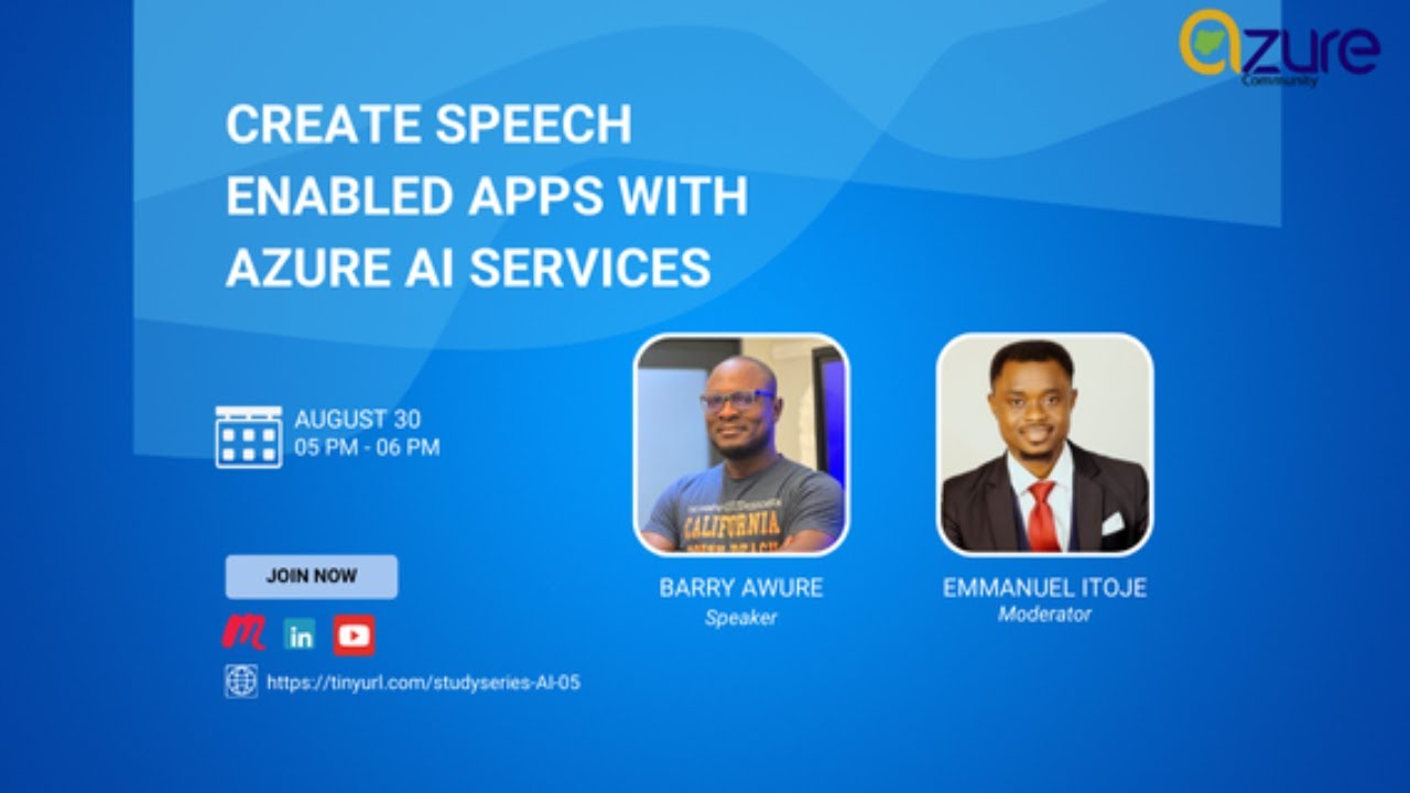 Create speech-enabled apps with Azure AI services - YouTube