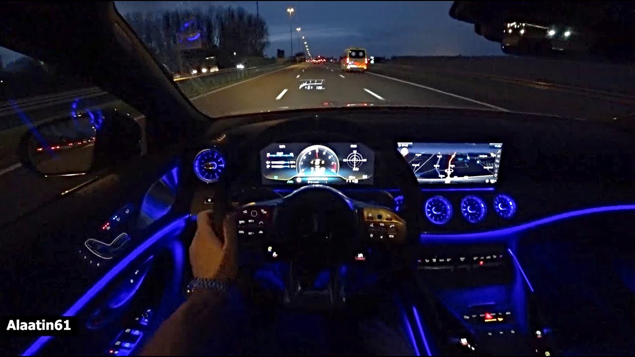 The Mercedes-AMG GT 63 S 2021 Test Drive at NIGHT