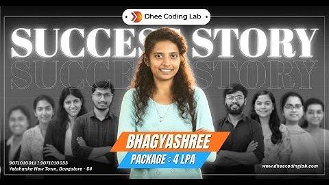 From Learner to Leader: The Dhee Coding Lab Journey of  Bhagyashree