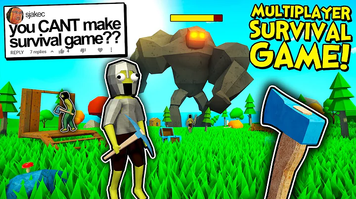 He said I Couldn't Make a Multiplayer Survival Gam...