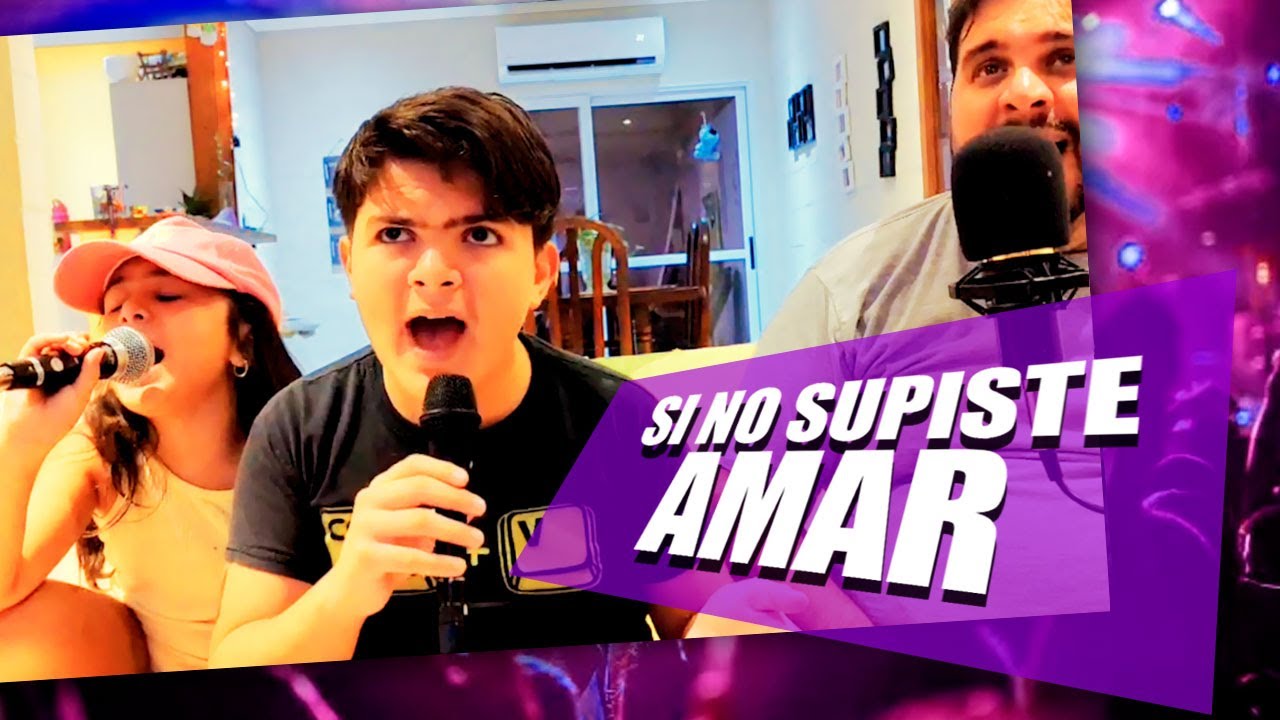 Los Locos Aucar - Si No Supiste Amar (Luis Miguel) - YouTube