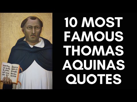 Video: Aquinas Quotes: Medieval Truths for the Modern World