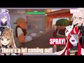 A SUS Moment Happens When Iofi and Ollie Play With a Fire Extinguisher〖hololive〗