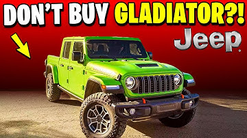 8 redenen waarom u GEEN Jeep Gladiator uit 2025 moet kopen!