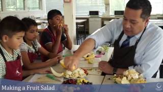 Fareham Academy - Food Preparation & Nutrition - Making a Fruit Salad