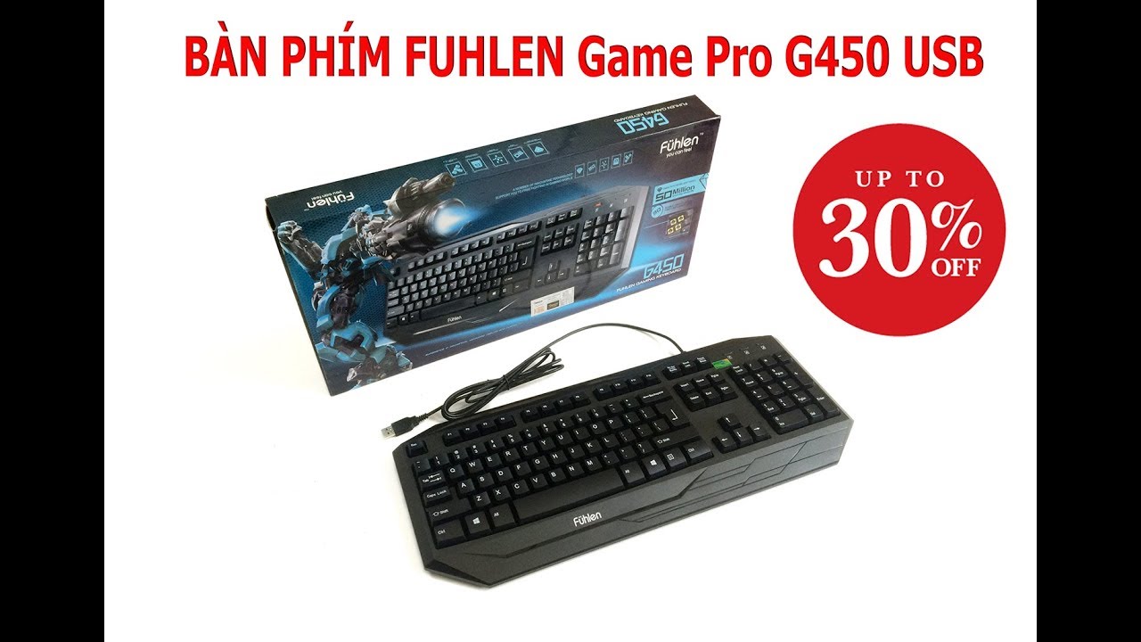 Bàn phím Fuhlen Game Pro G450