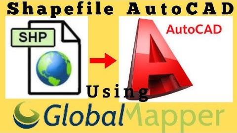 How to Convert Shapefiles to DXF using Global Mapper | SHP to DXF