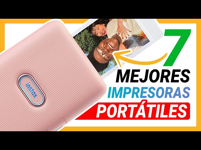 Mini impresora para móviles, impresora fotográfica, impresora