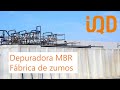 Depuradora  MBR en fábrica de zumos. IQD INVESQUIA