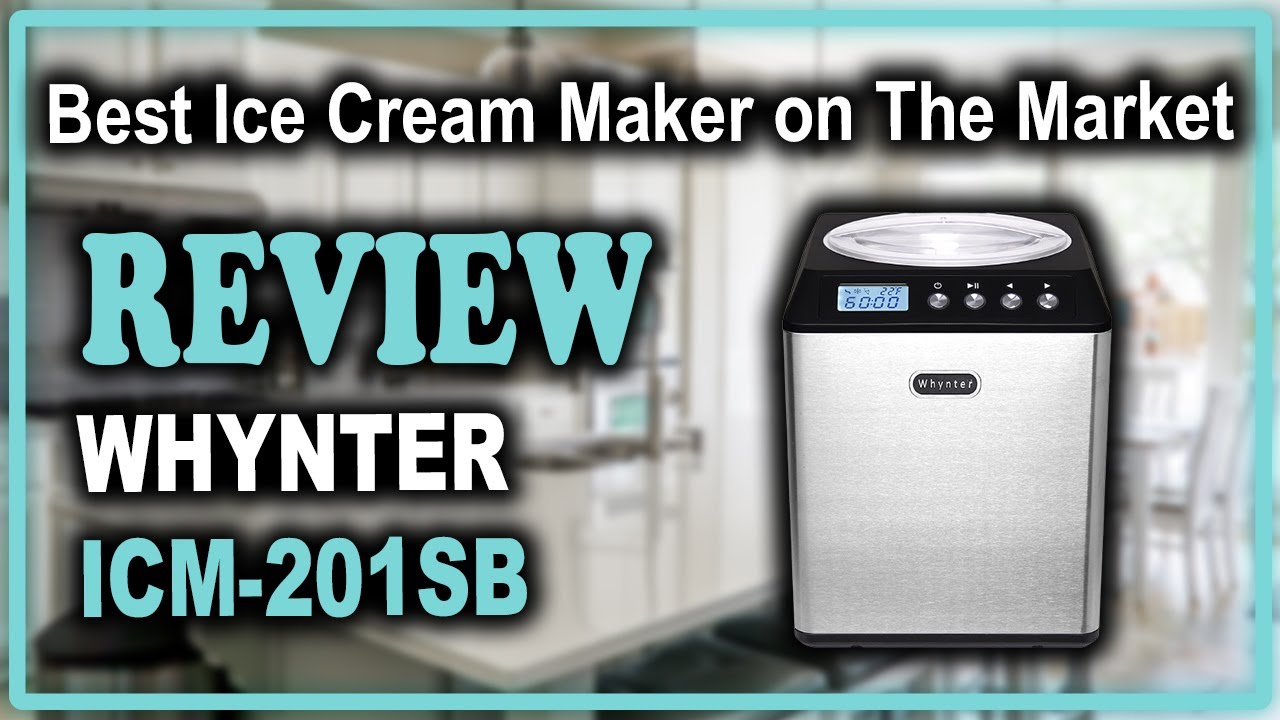 Whynter ICM-200LS Automatic Ice Cream Maker 2 Quart Capacity